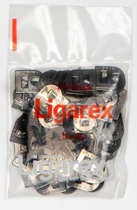 Ligarex®-Oesen, 5,0 mm breit (Cr/Ni)